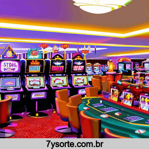 7YSORTE com 50+ mesas de cassino ao vivo em HD 4K.